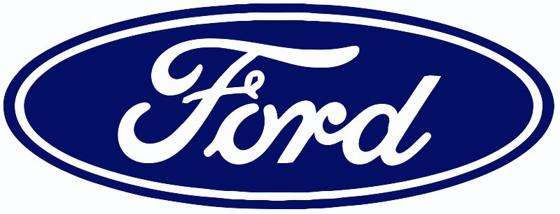Stencil of Ford Logo