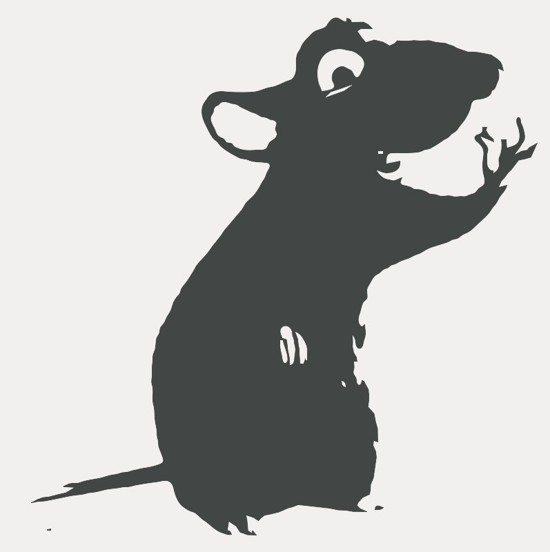 Stencil of Ratatouille