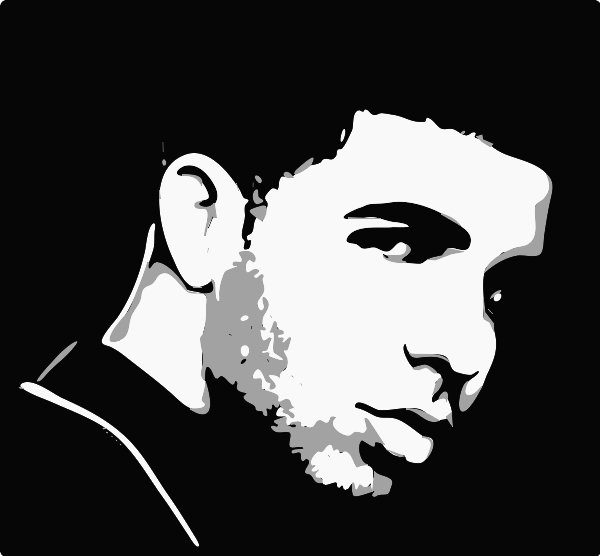 Stencil of Drake