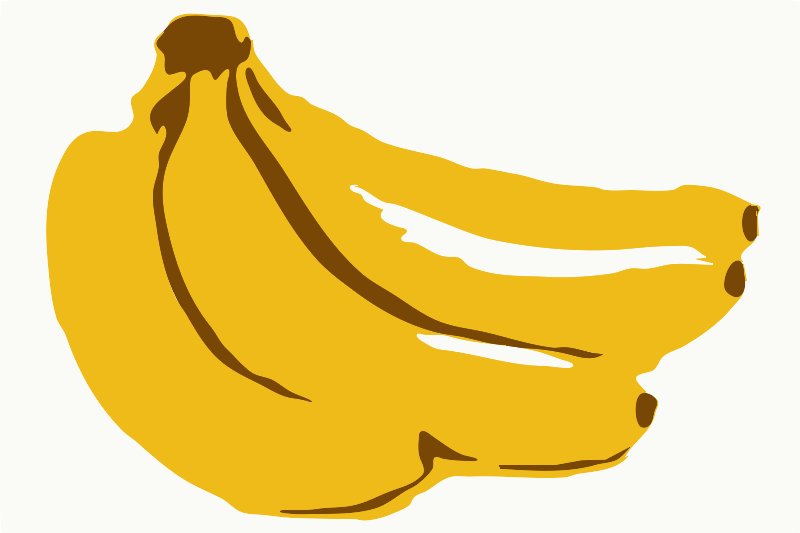 Stencil of Bananas