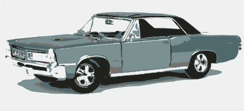 Stencil of 1965 Pontiac GTO