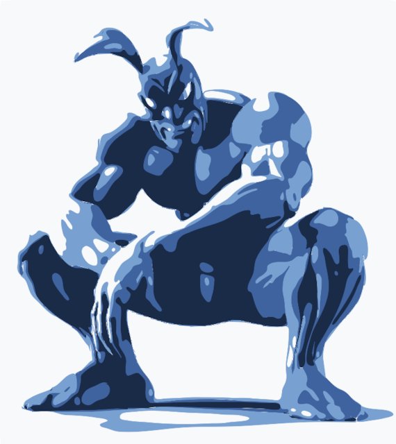 Stencil of The Tick