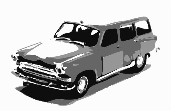 Stencil of 1962 Volga