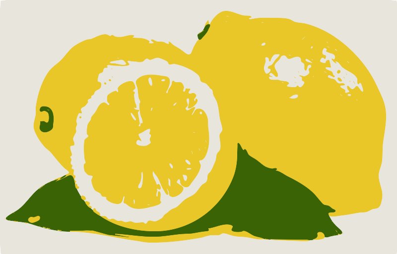 Stencil of Lemons