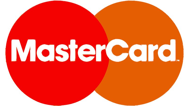 Stencil of Master Card Logo