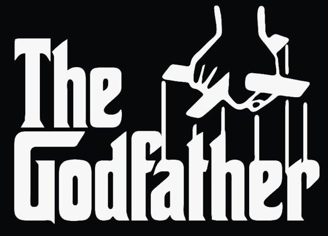 Stencil of The Godfather