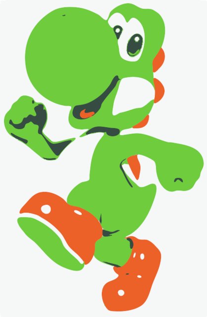 Stencil of Yoshi