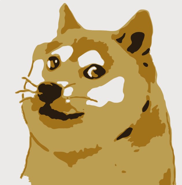 Stencil of Doge