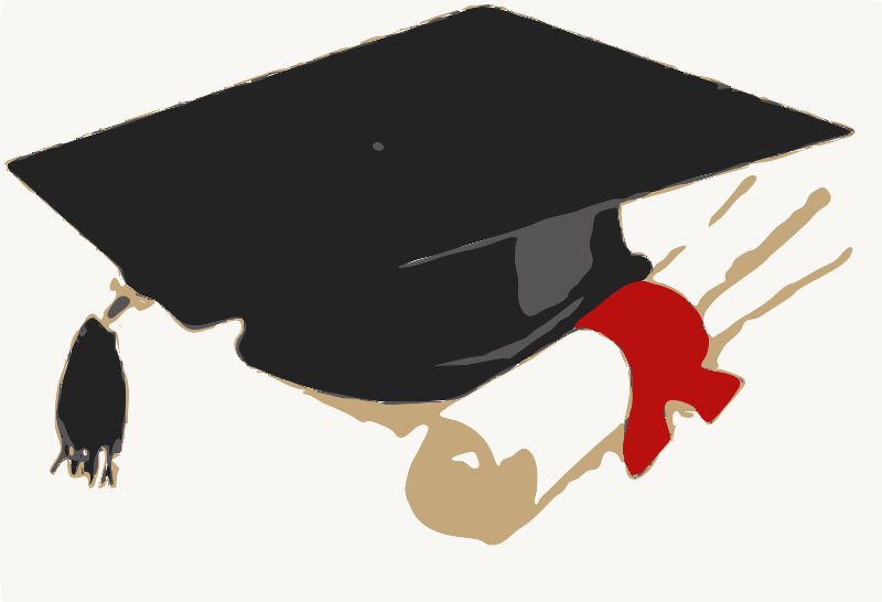 Stencil of Graduation
