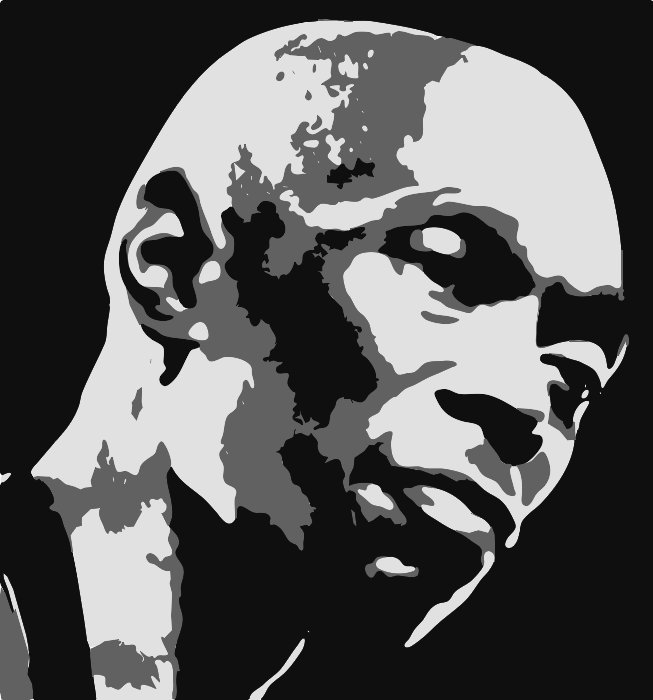 Stencil of Maxi Jazz