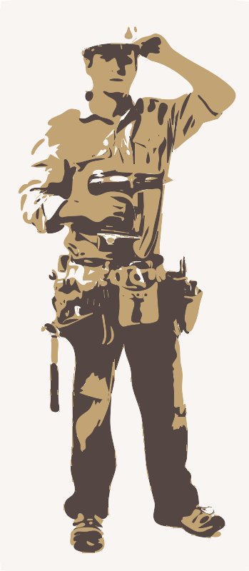 Stencil of Carpenter