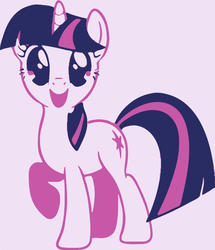 Twilight Sparkle My Little Pony SVG 