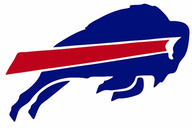 Stencil of Buffalo Bills