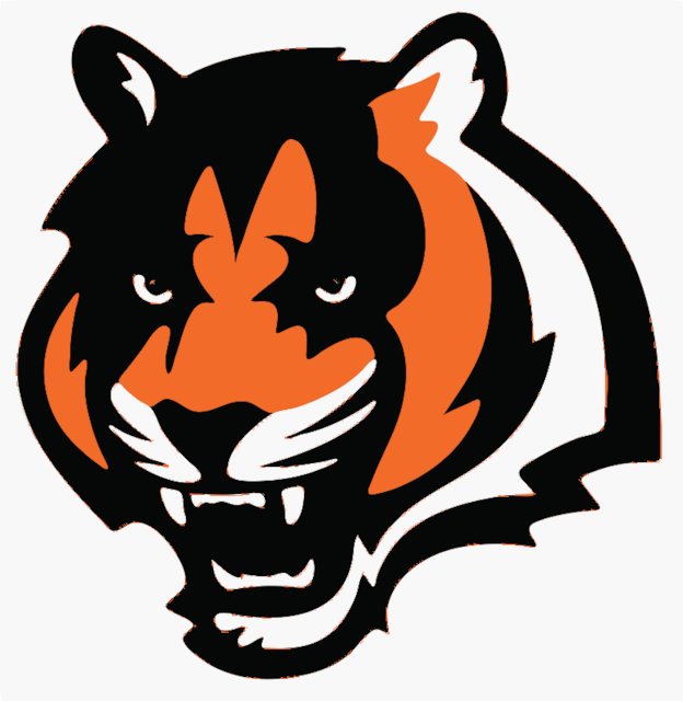 Stencil of Cincinnati Bengals