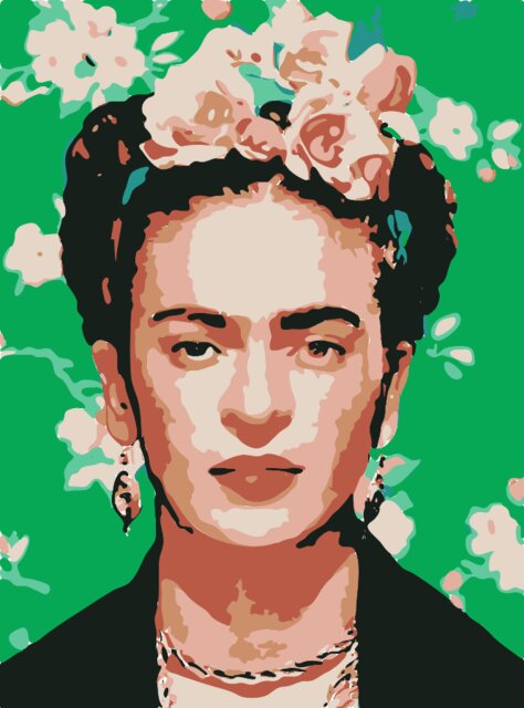 Stencil of image