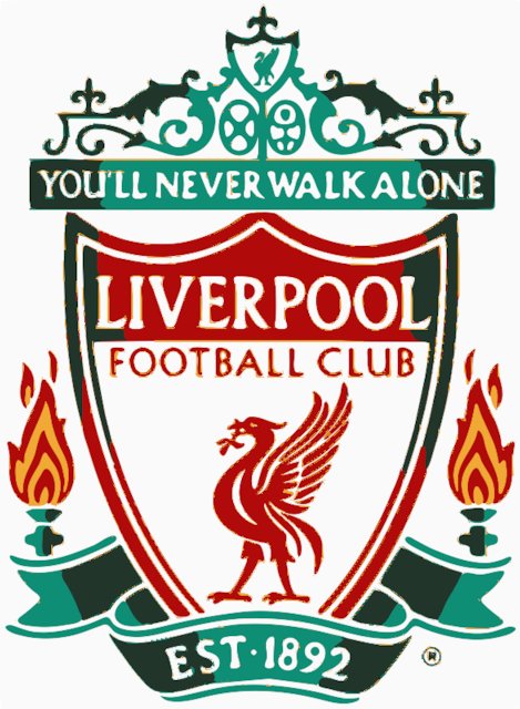 Stencil of FC Liverpool