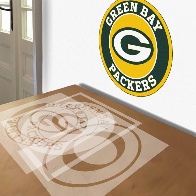 packer logo outline