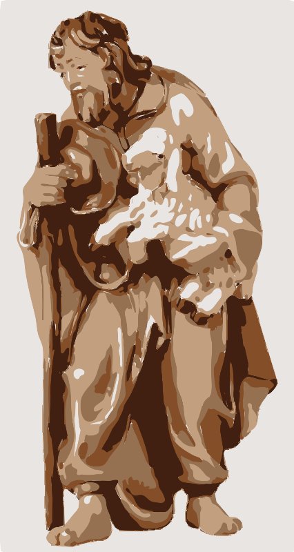 Stencil of Shepherd