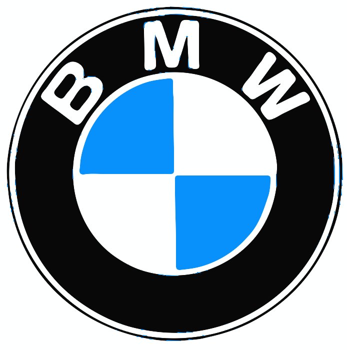 Stencil of BMW