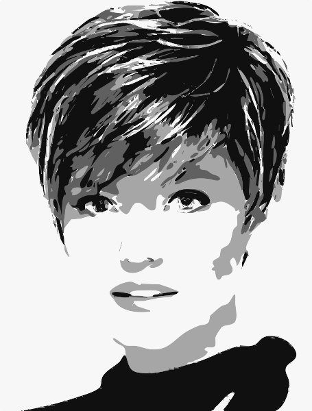 Stencil of Pixie