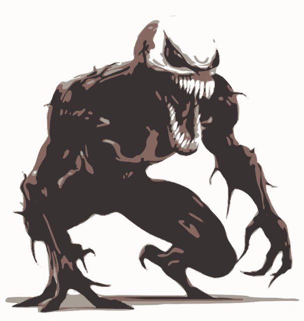 Stencil of Venom (Spider-man)