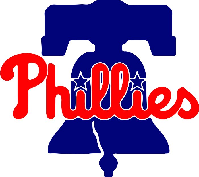 Stencil of Phillies