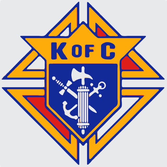Stencil of Knights of Columbus