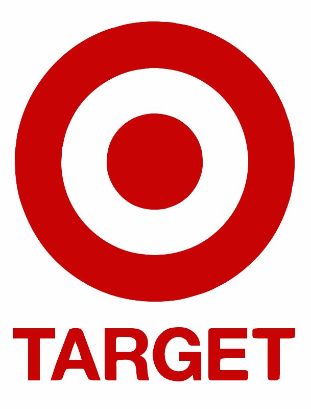 halftone stencil of Target Logo