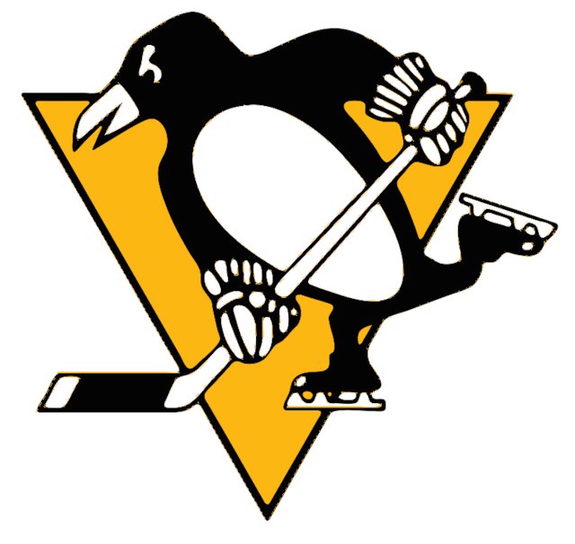 Stencil of Pittsburgh Penguins