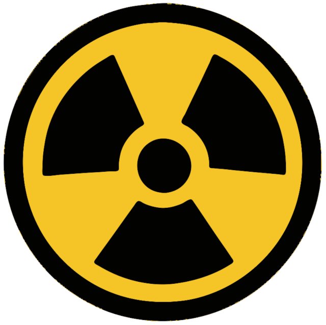 Stencil of Radioactive