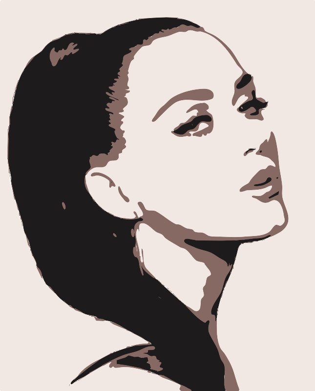 Stencil of Katy Perry