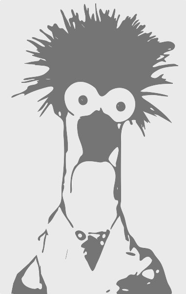 Stencil of Beaker