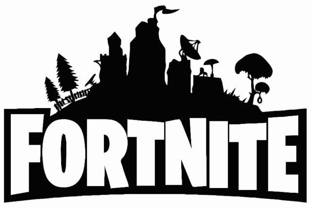 Stencil of Fortnite