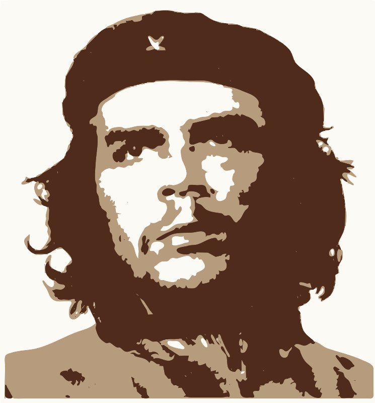 Stencil of Che Guevara