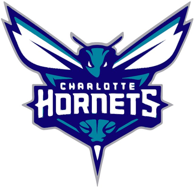 Stencil of Charlotte Hornets