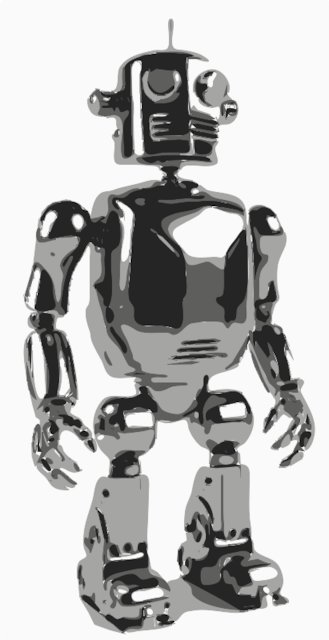 Stencil of RUR Robot