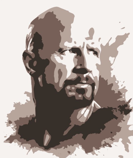 Stencil of Stone Cold