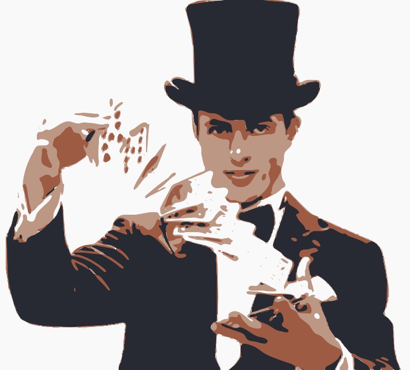 Stencil of Magician