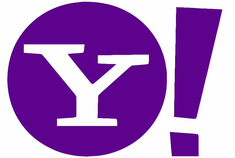 Stencil of Yahoo! Logo