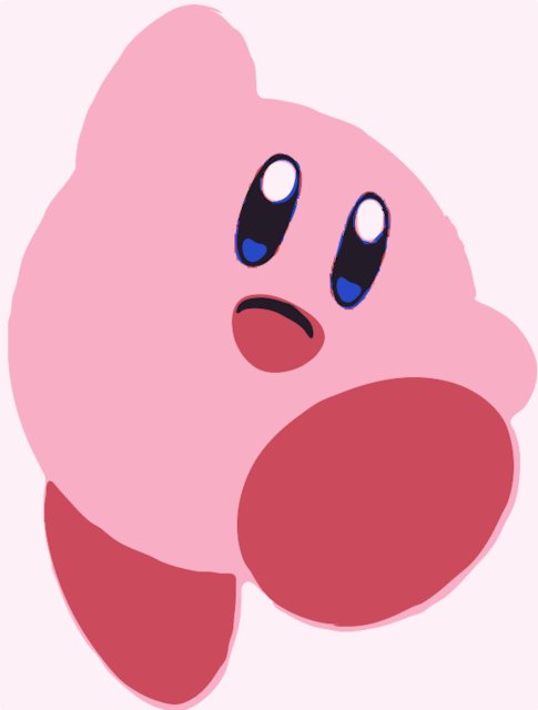 Stencil of Kirby