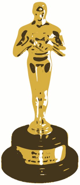 Stencil of Oscar