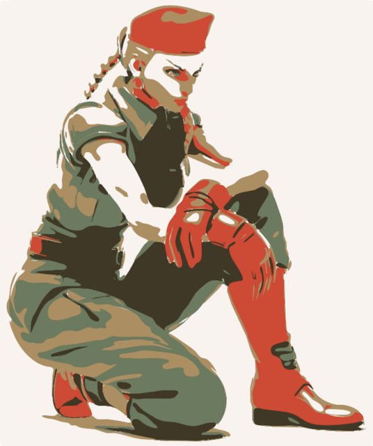 Stencil of Cammy White