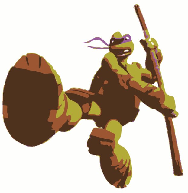 Stencil of Donatello
