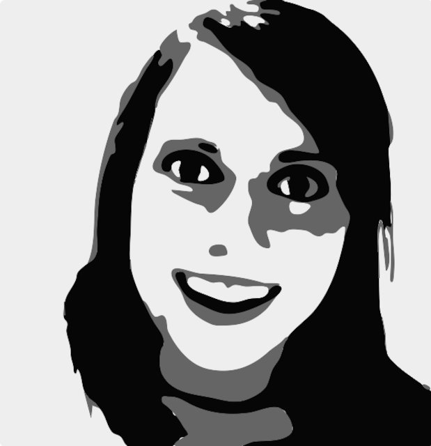 Stencil of Overly Attached Girlfriend Meme
