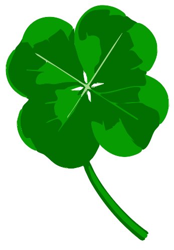 Stencil of Clover