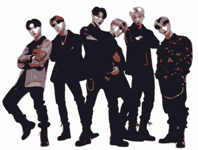 Stencil of ATEEZ