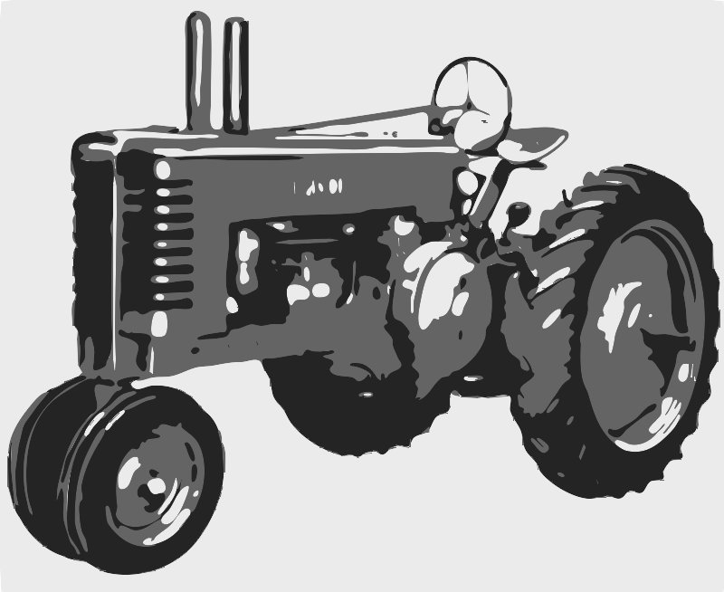 Stencil of John Deere Model A