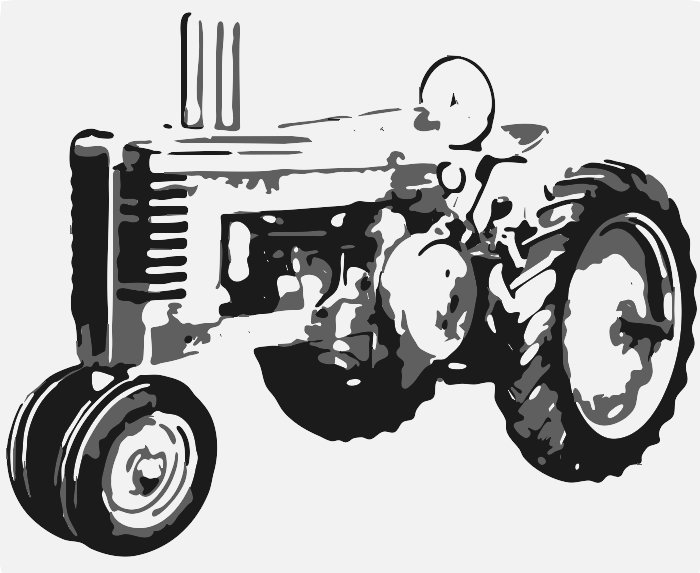 Stencil of John Deere Model A