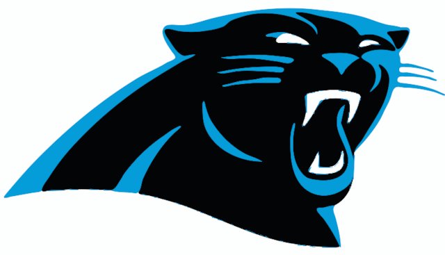 Stencil of Carolina Panthers