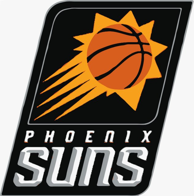 Stencil of Phoenix Suns